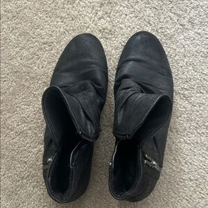 BareTraps Black Ankle Booties